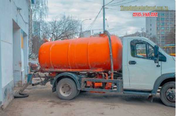 Phạm vi cung cấp dịch vụ hút bể phốt tại xã Ứng Hòa