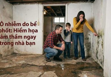 Ô nhiễm do bể phốt: Hiểm họa âm thầm ngay trong nhà bạn