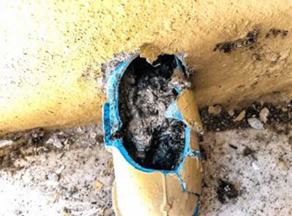 Biểu hiện tắc bồn cầu dễ nhận thấy trong gia đình