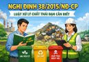 Nghị định 38/2015/NĐ-CP: Luật xử lý chất thải bạn cần biết
