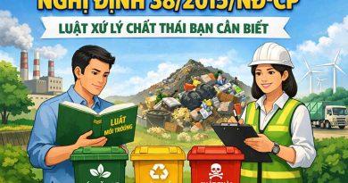 Nghị định 38/2015/NĐ-CP: Luật xử lý chất thải bạn cần biết